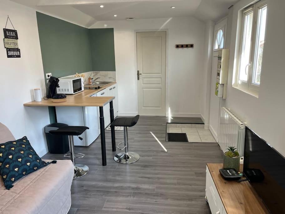 Petit Logement Proche Giverny Bonnieres-sur-Seine Exterior foto